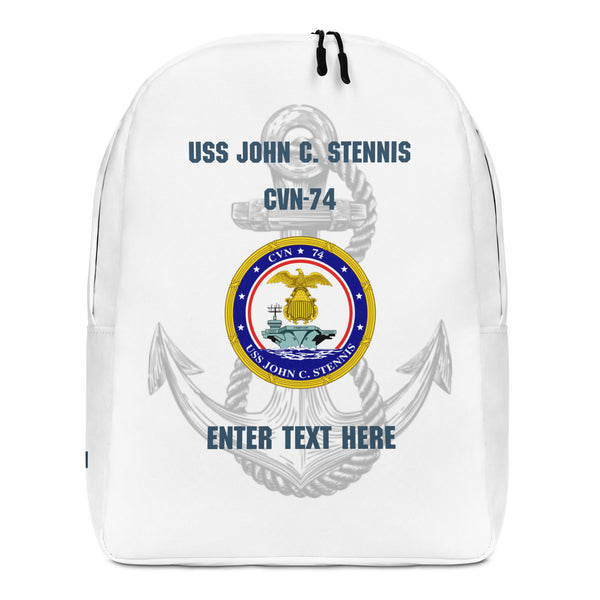 Customizable USS JOHN C. STENNIS Minimalist Backpack