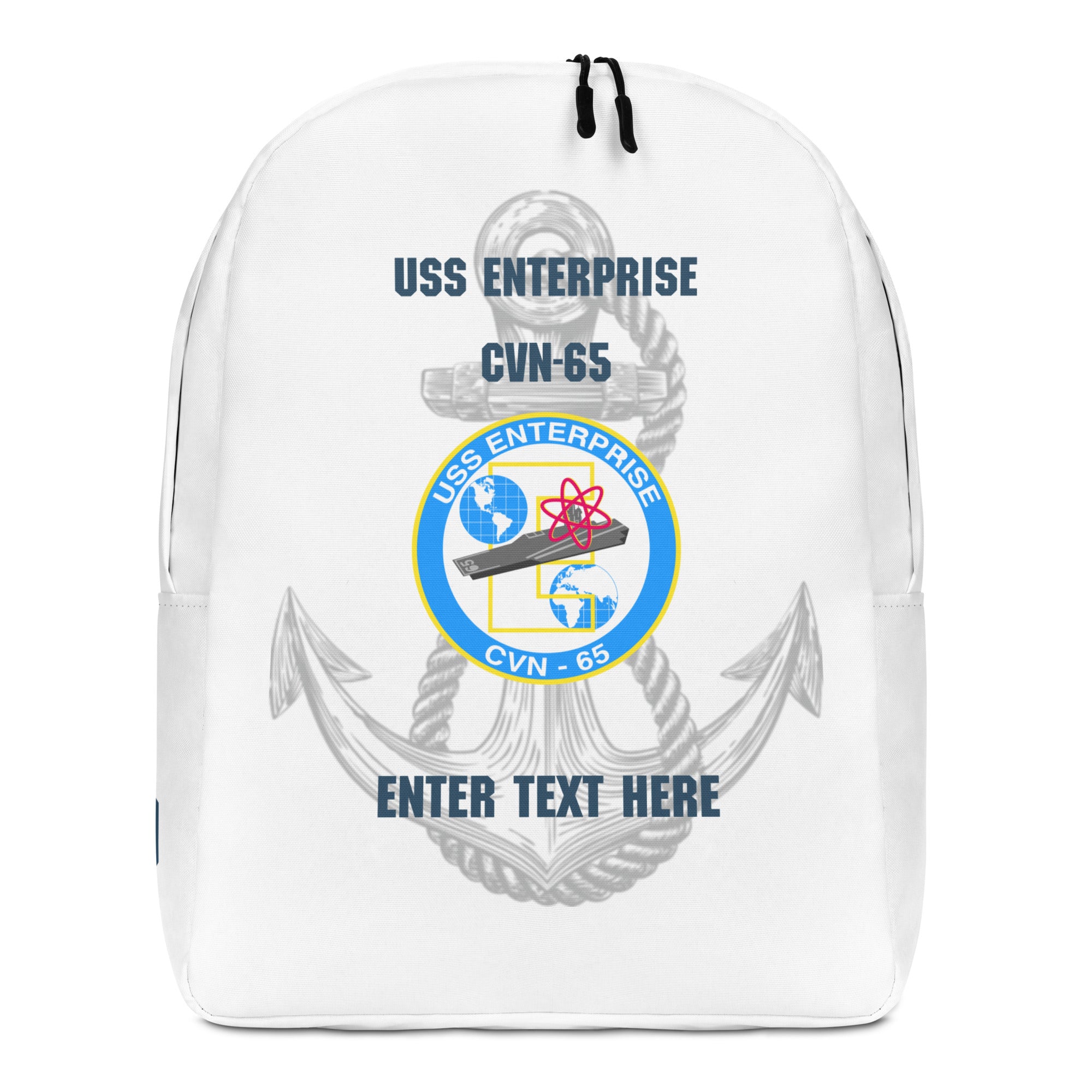 Customizable USS ENTERPRISE Minimalist Backpack