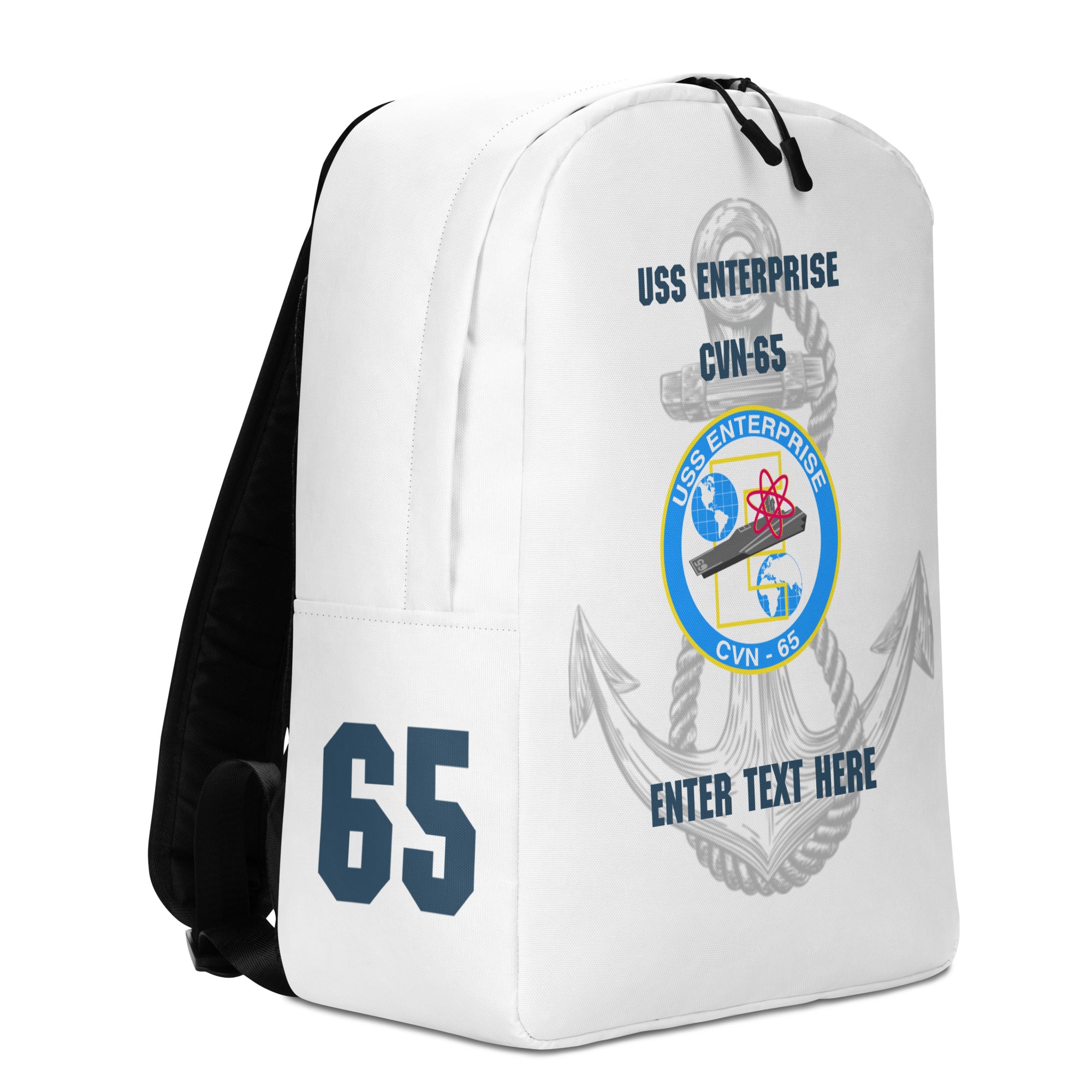 Customizable USS ENTERPRISE Minimalist Backpack