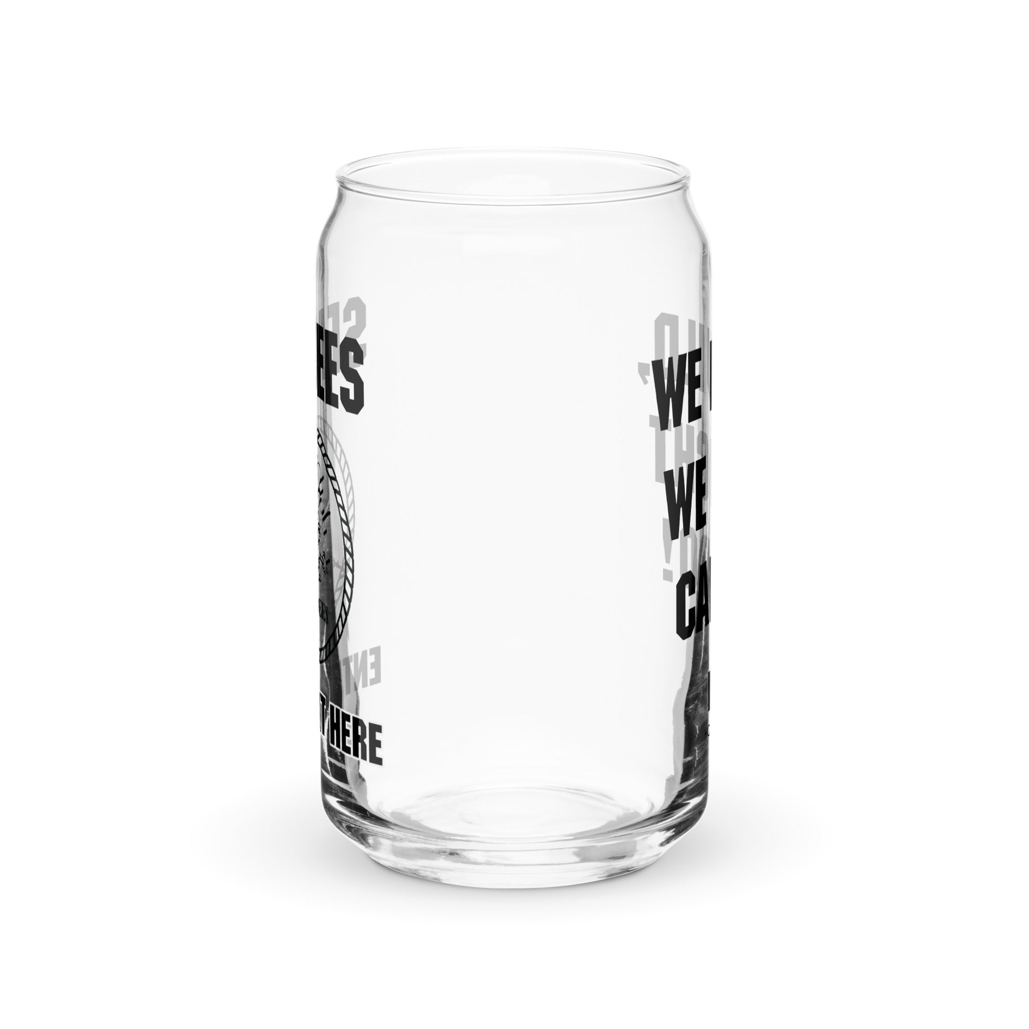 US NAVY SEABEES Customizable Can-shaped glass