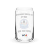 Customizable USS GEORGE WASHINGTON Can-shaped glass