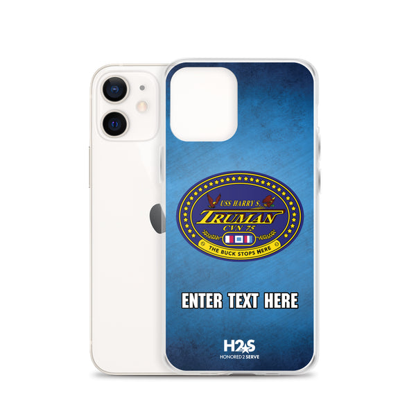 Customizable USS HARRY S. TRUMAN Clear Case for iPhone®