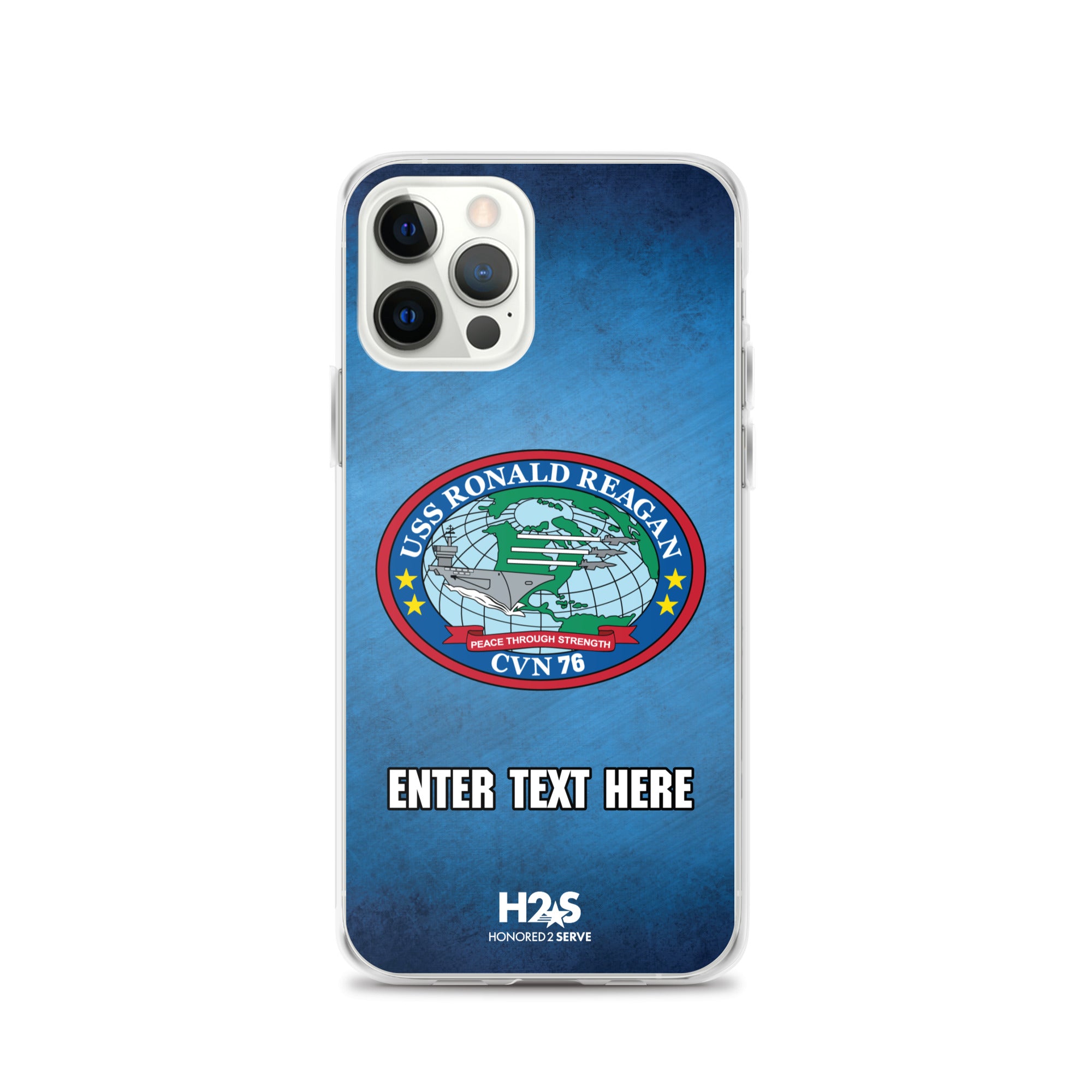 Customizable USS RONALD REAGAN Clear Case for iPhone®