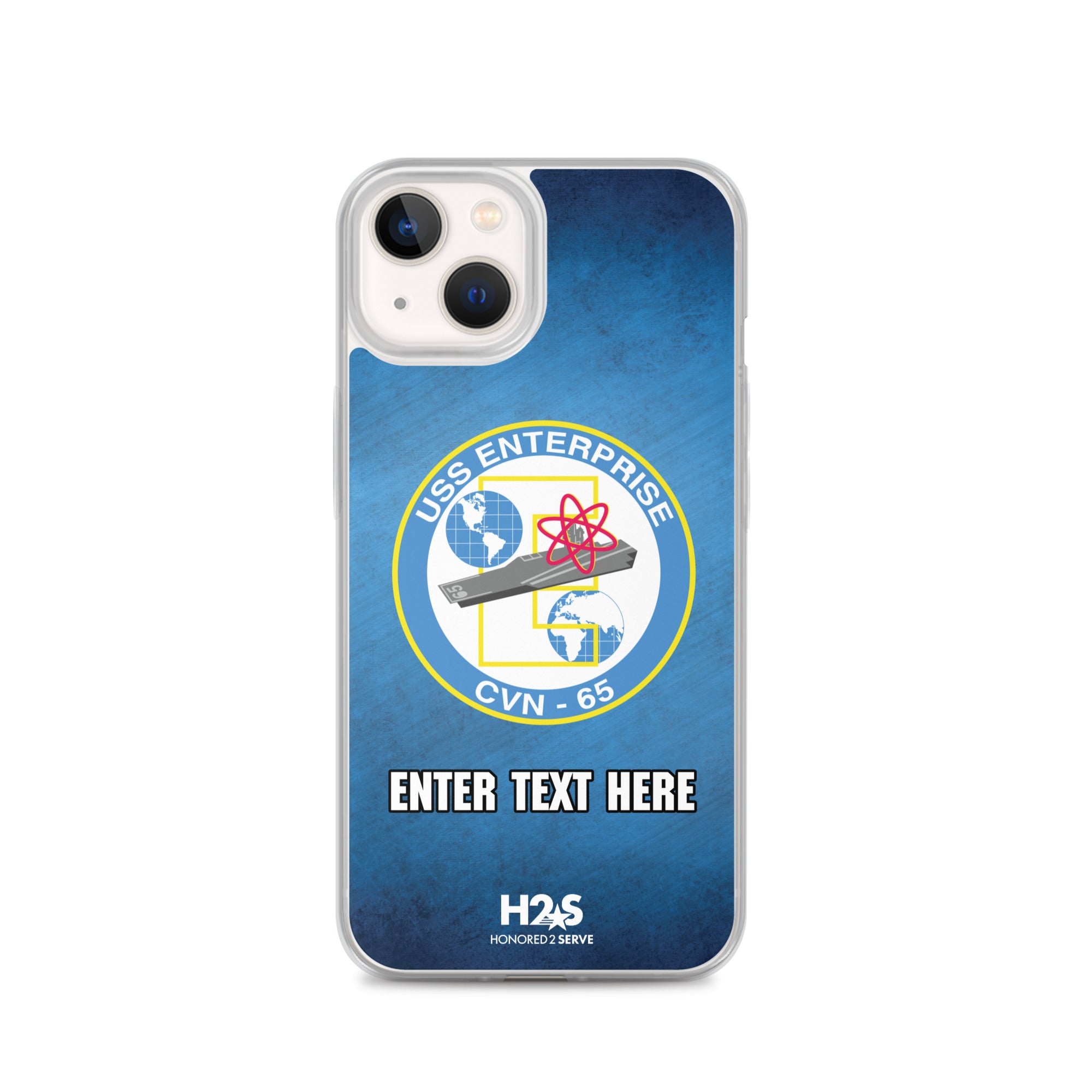 Customizable USS ENTERPRISE Clear Case for iPhone®