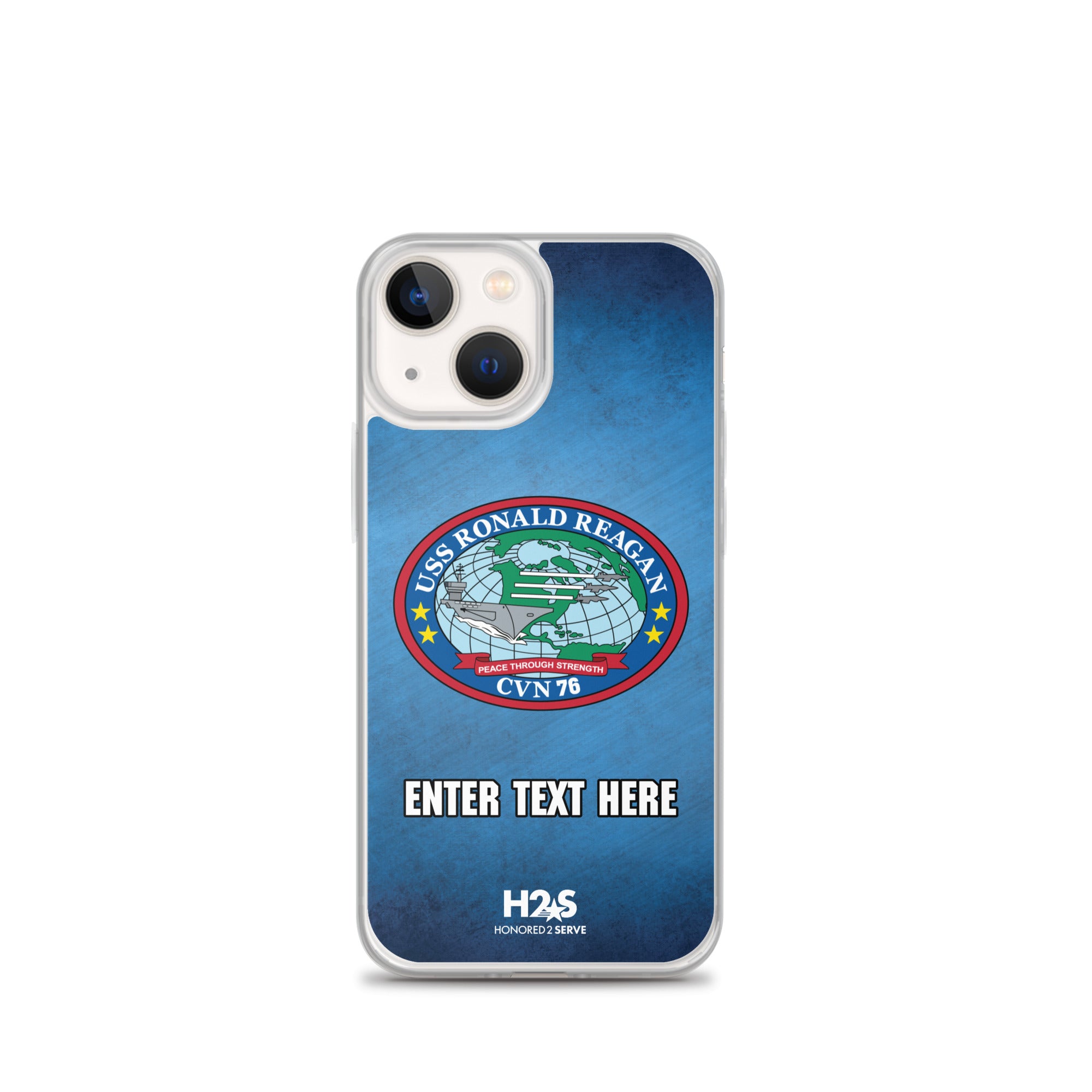 Customizable USS RONALD REAGAN Clear Case for iPhone®