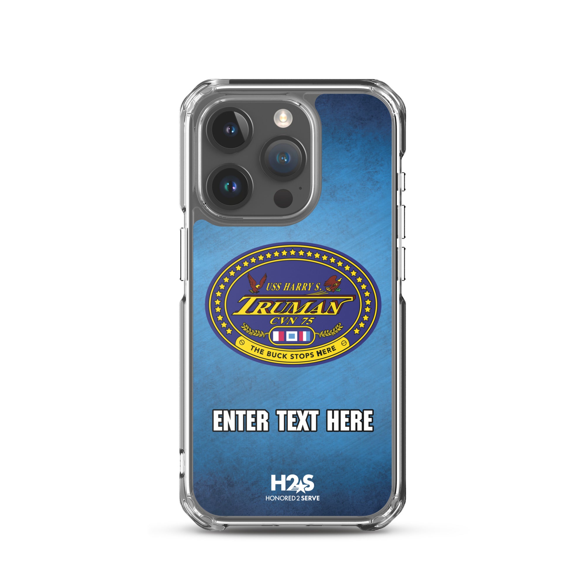 Customizable USS HARRY S. TRUMAN Clear Case for iPhone®