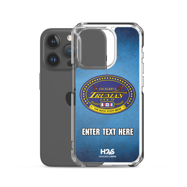 Customizable USS HARRY S. TRUMAN Clear Case for iPhone®