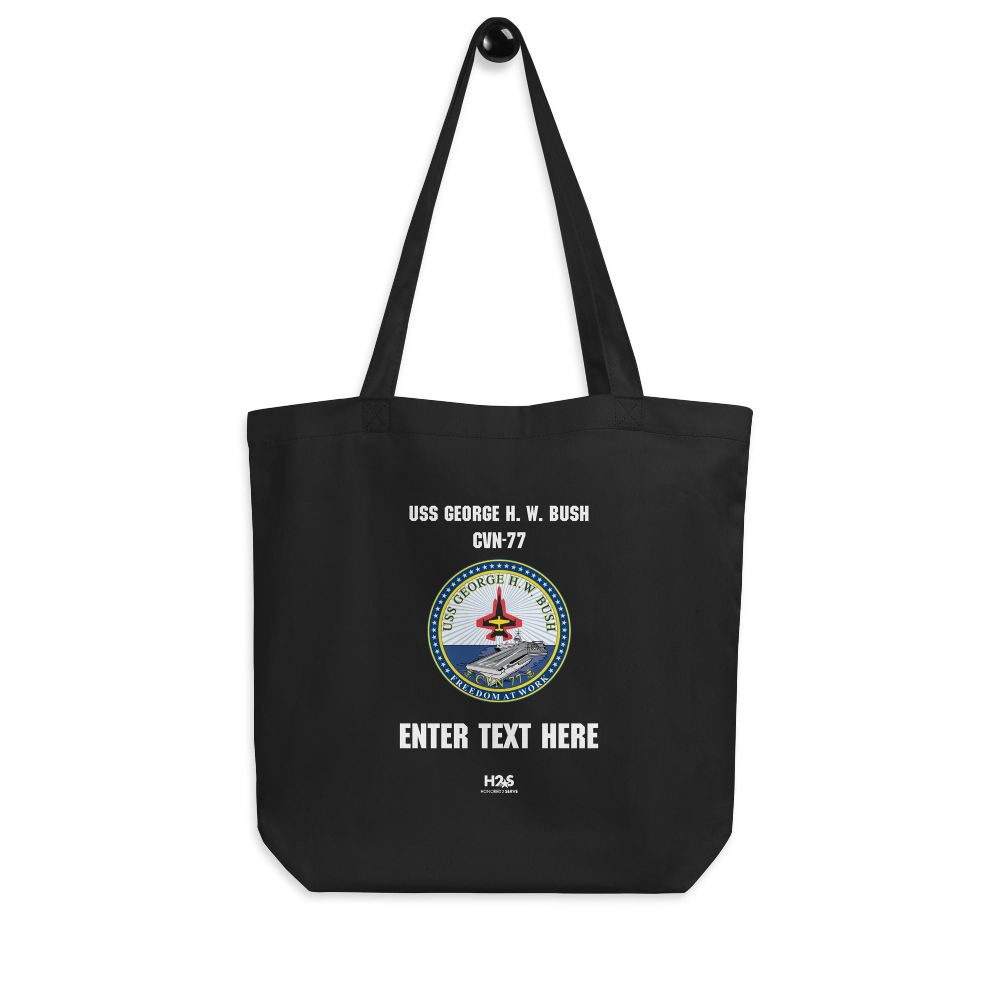 Customizable USS GEORGE H.W. BUSH Eco Tote Bag