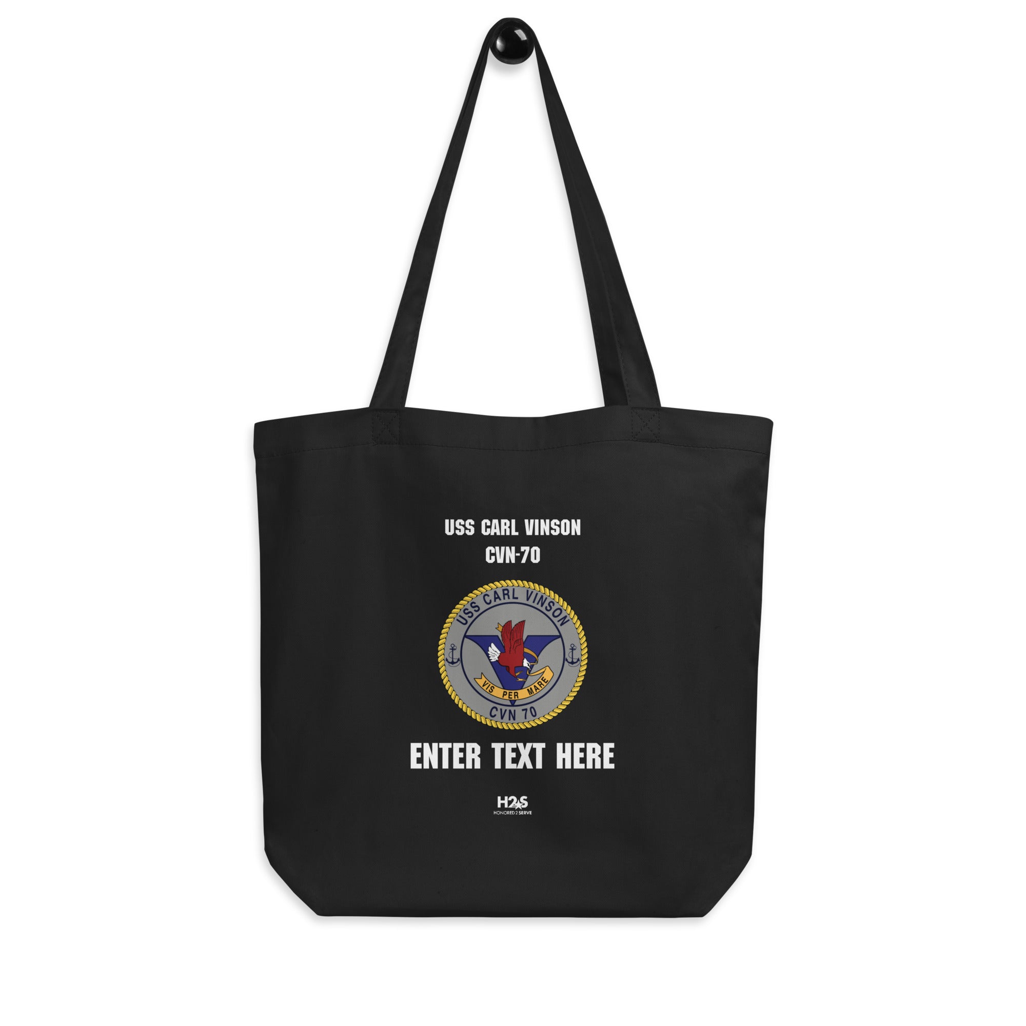 Customizable USS CARL VINSON Eco Tote Bag