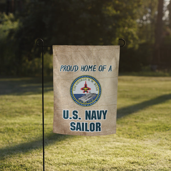 USS GEORGE H.W. BUSH Garden flag