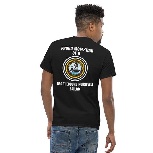 Navy Mom/Dad USS THEODORE ROOSEVELT tee