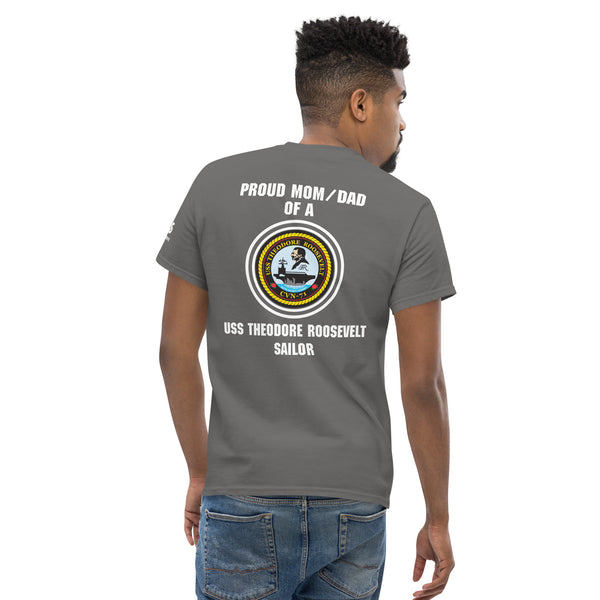 Navy Mom/Dad USS THEODORE ROOSEVELT tee