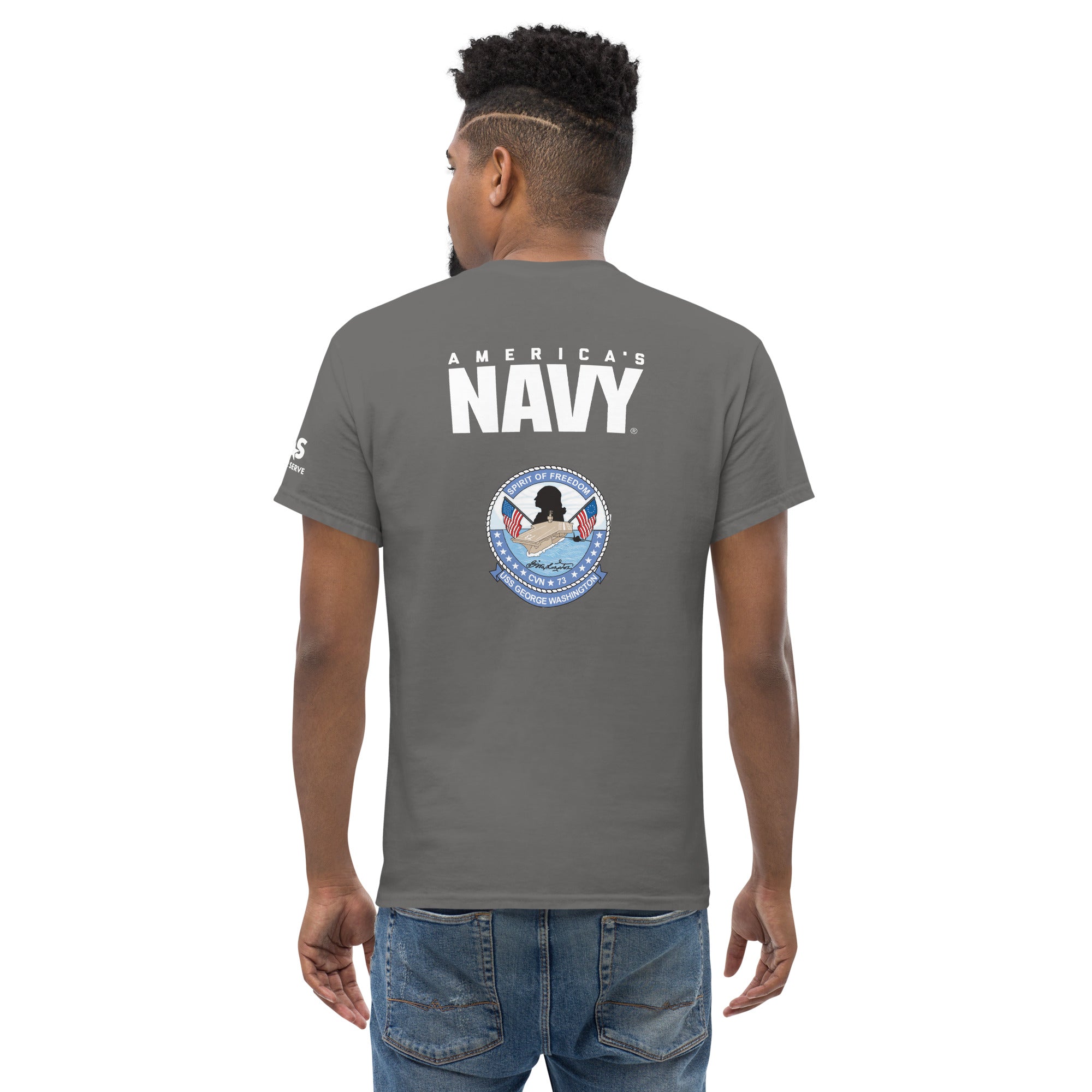 Customizable USS GEORGE WASHINGTON tee