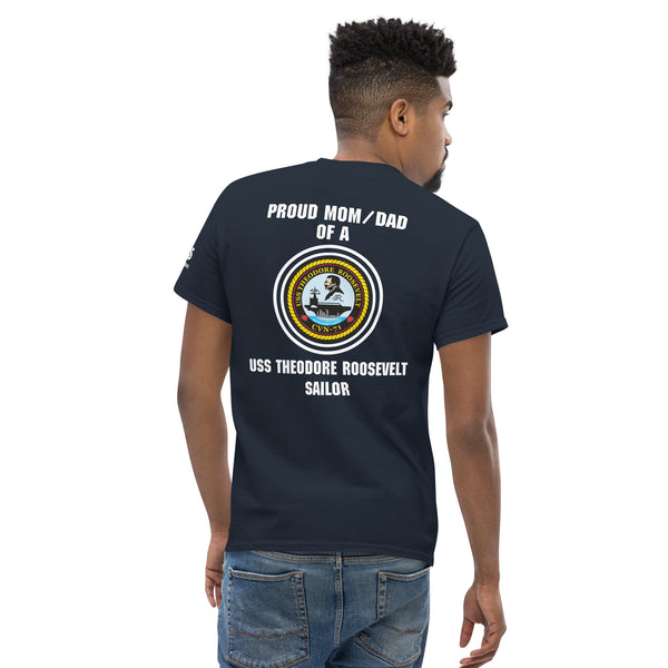 Navy Mom/Dad USS THEODORE ROOSEVELT tee