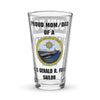 Customizable USS GERALD R. FORD Shaker pint glass