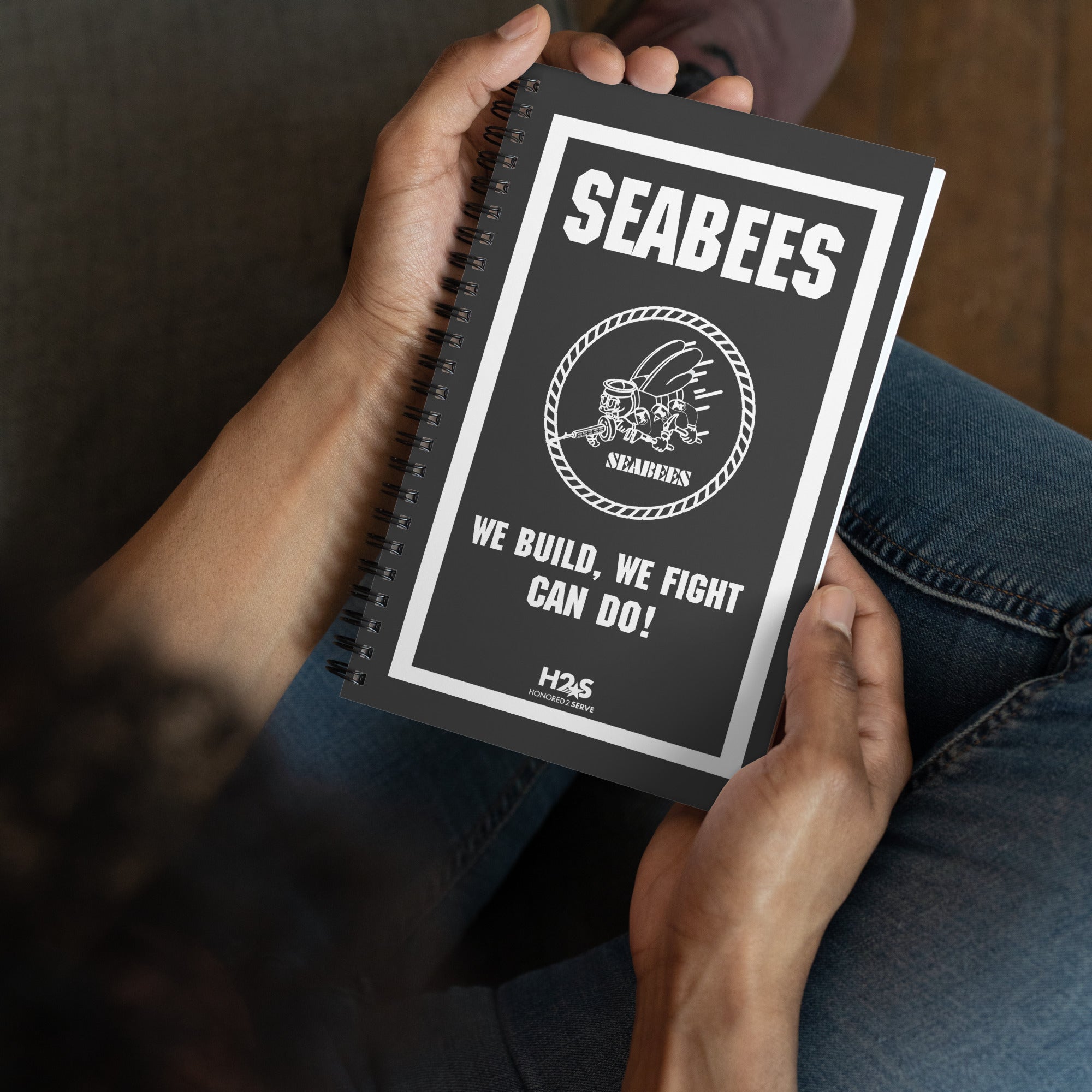 US SEABEES Spiral notebook