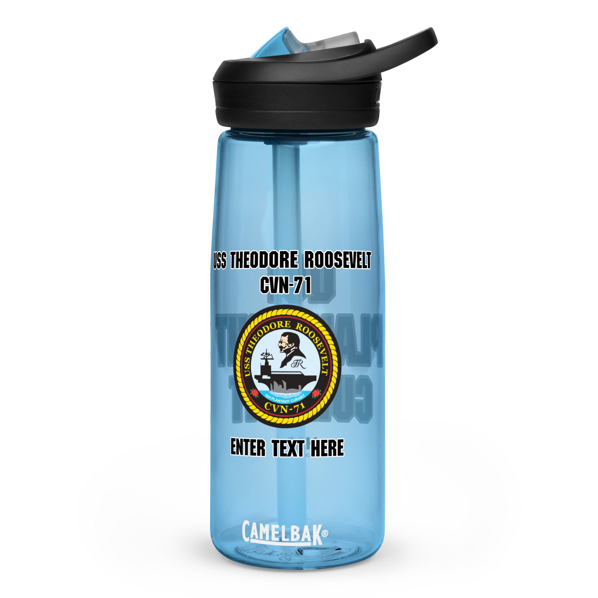 Customizable Camelbak® USS THEODORE ROOSEVELT Sports water bottle