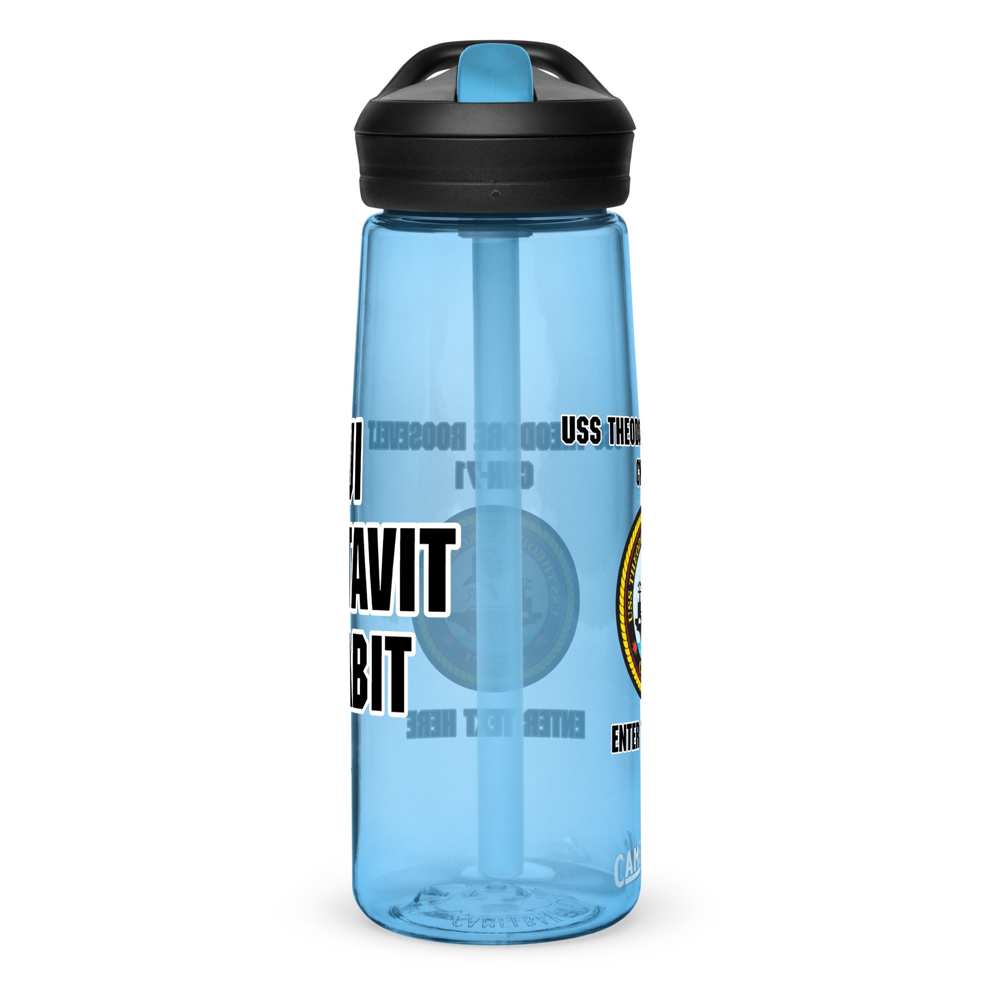 Customizable Camelbak® USS THEODORE ROOSEVELT Sports water bottle