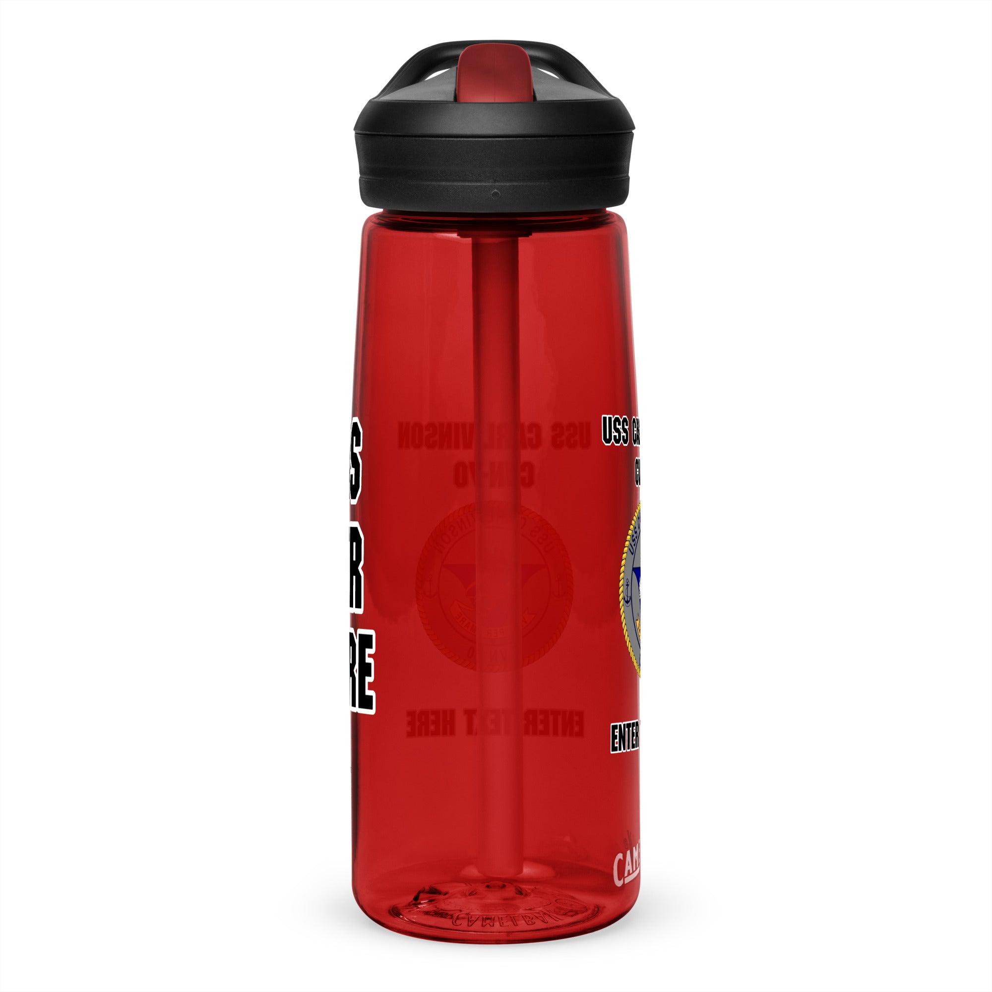 Customizable Camelbak® USS CARL VINSON Sports water bottle