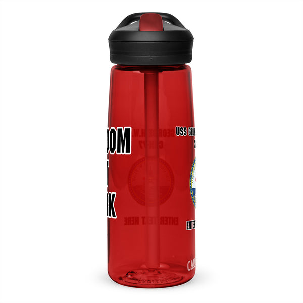 Customizable Camelbak® USS GEORGE H.W. BUSH Sports water bottle