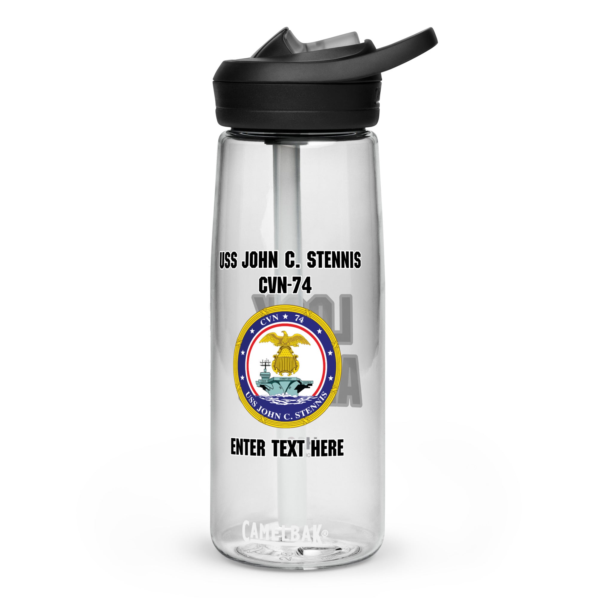 Customizable Camelbak® USS JOHN C. STENNIS Sports water bottle