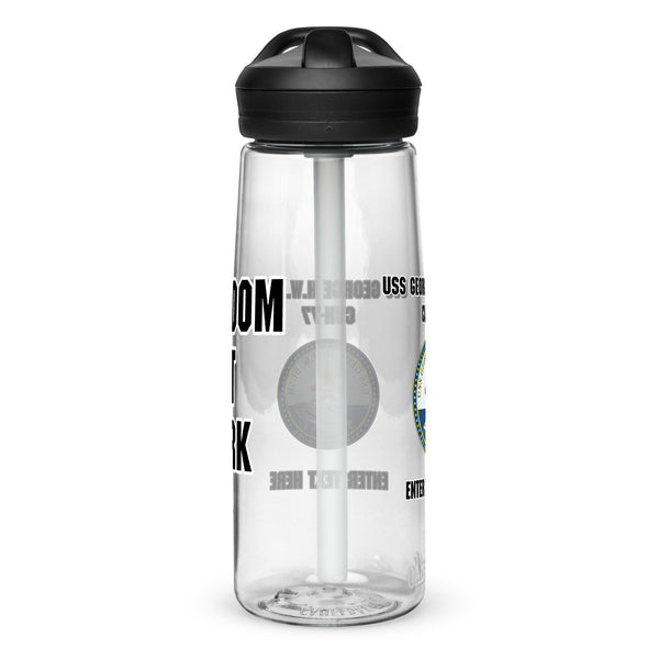 Customizable Camelbak® USS GEORGE H.W. BUSH Sports water bottle