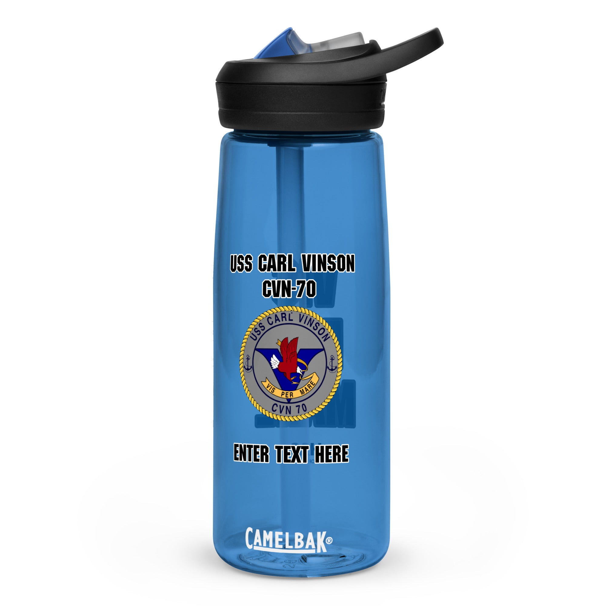 Customizable Camelbak® USS CARL VINSON Sports water bottle