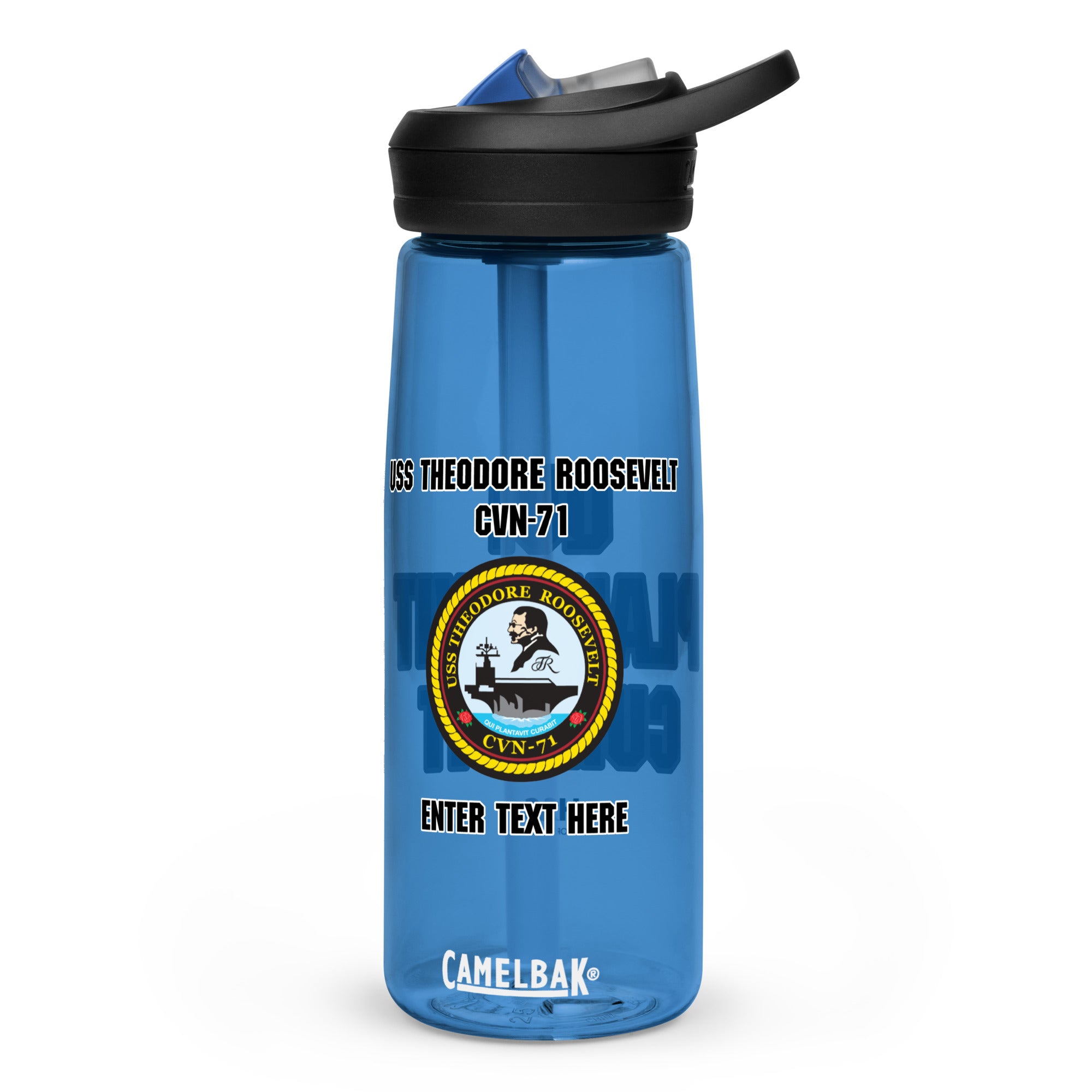 Customizable Camelbak® USS THEODORE ROOSEVELT Sports water bottle