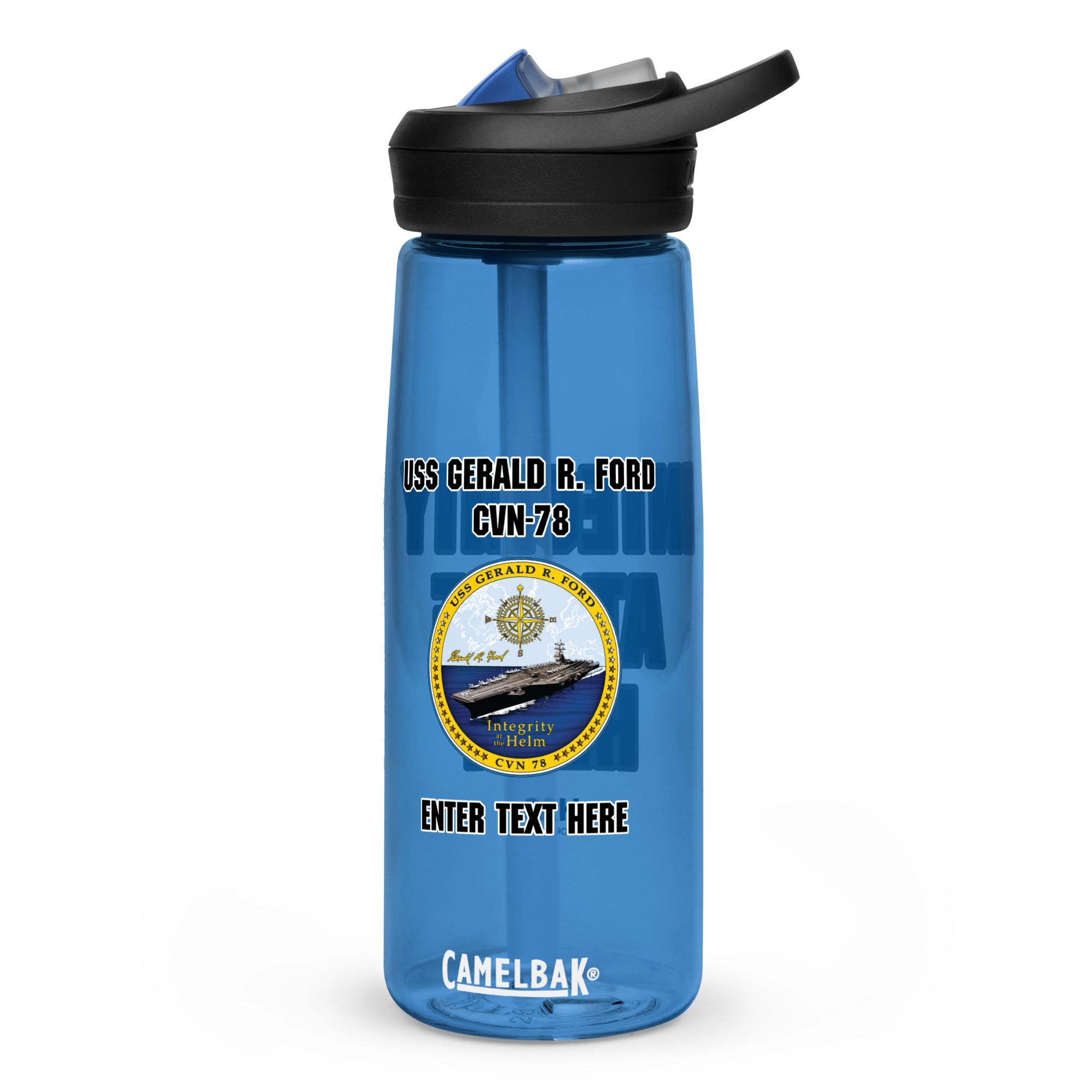 Customizable Camelbak® USS GERALD R. FORD Sports water bottle