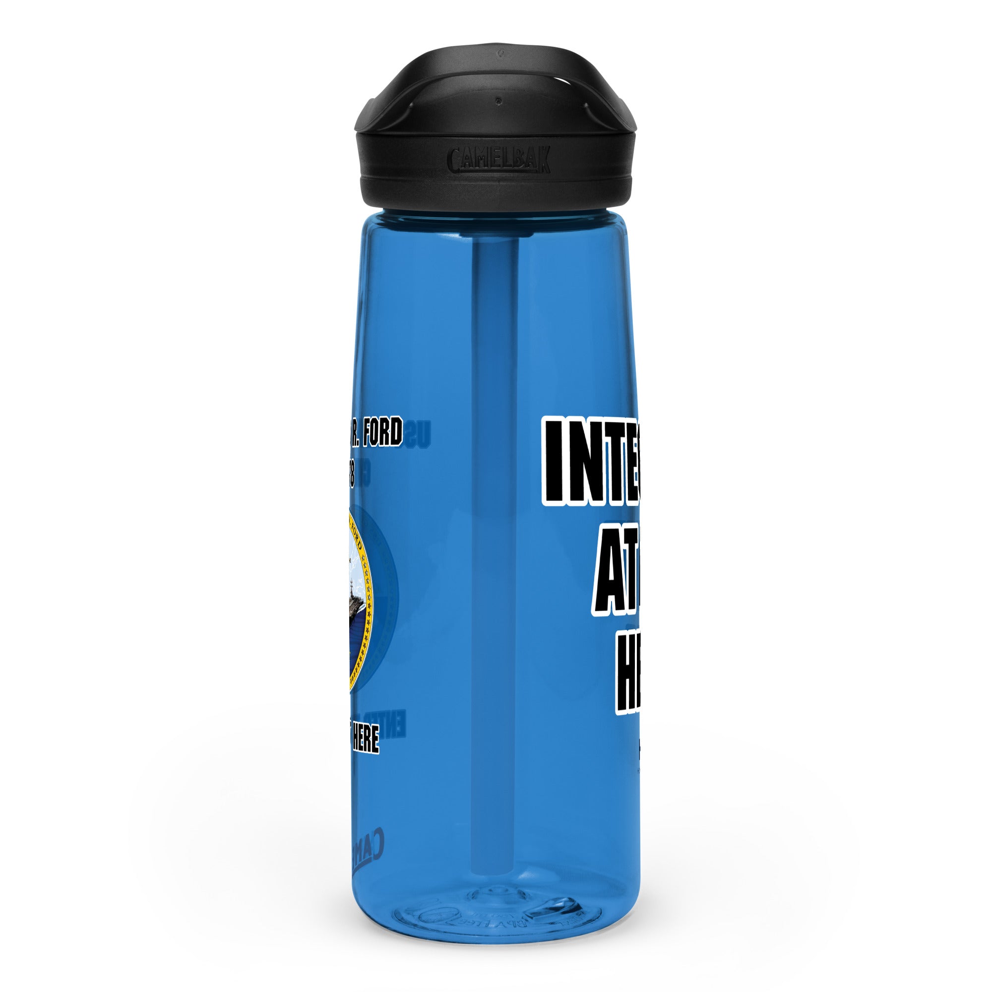 Customizable Camelbak® USS GERALD R. FORD Sports water bottle