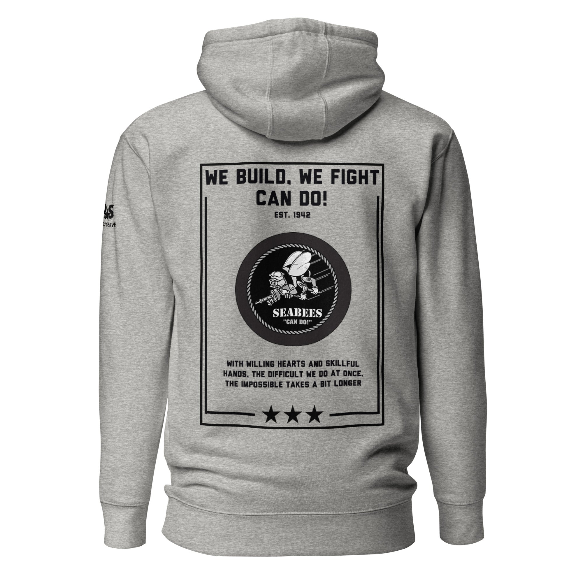 Customizable U.S. Navy SEABEES Sweatshirt