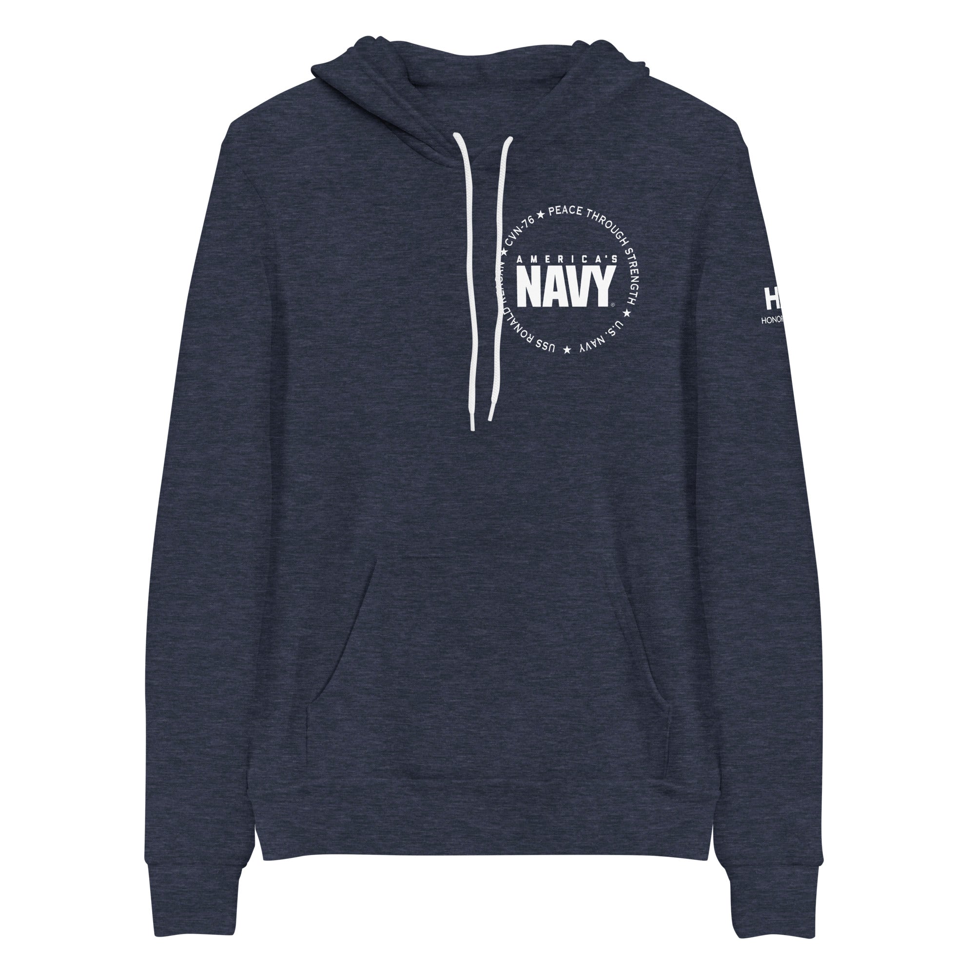 USS RONALD REAGAN America's Navy BLUE Unisex hoodie