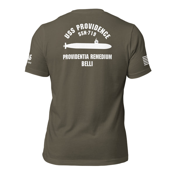 USS PROVIDENCE (SSN-719) SUB Unisex t-shirt