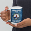 Customizable USS GEORGE H.W. BUSH White glossy mug