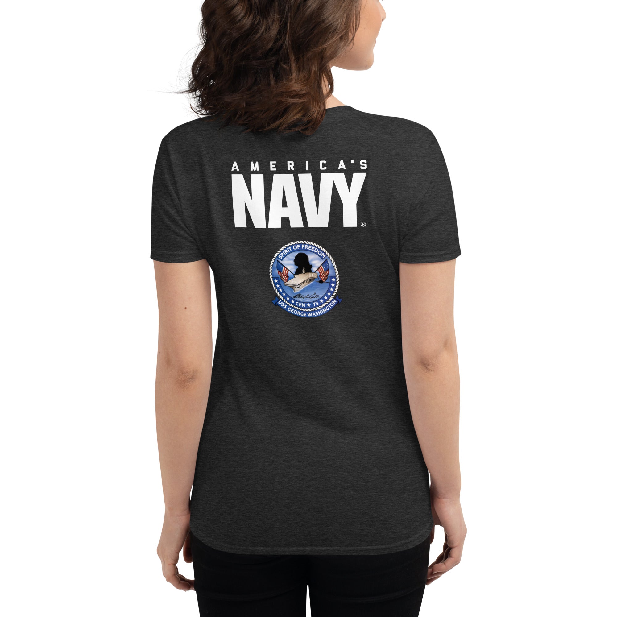 USS GEORGE WASHINGTON Proud Women's t-shirt