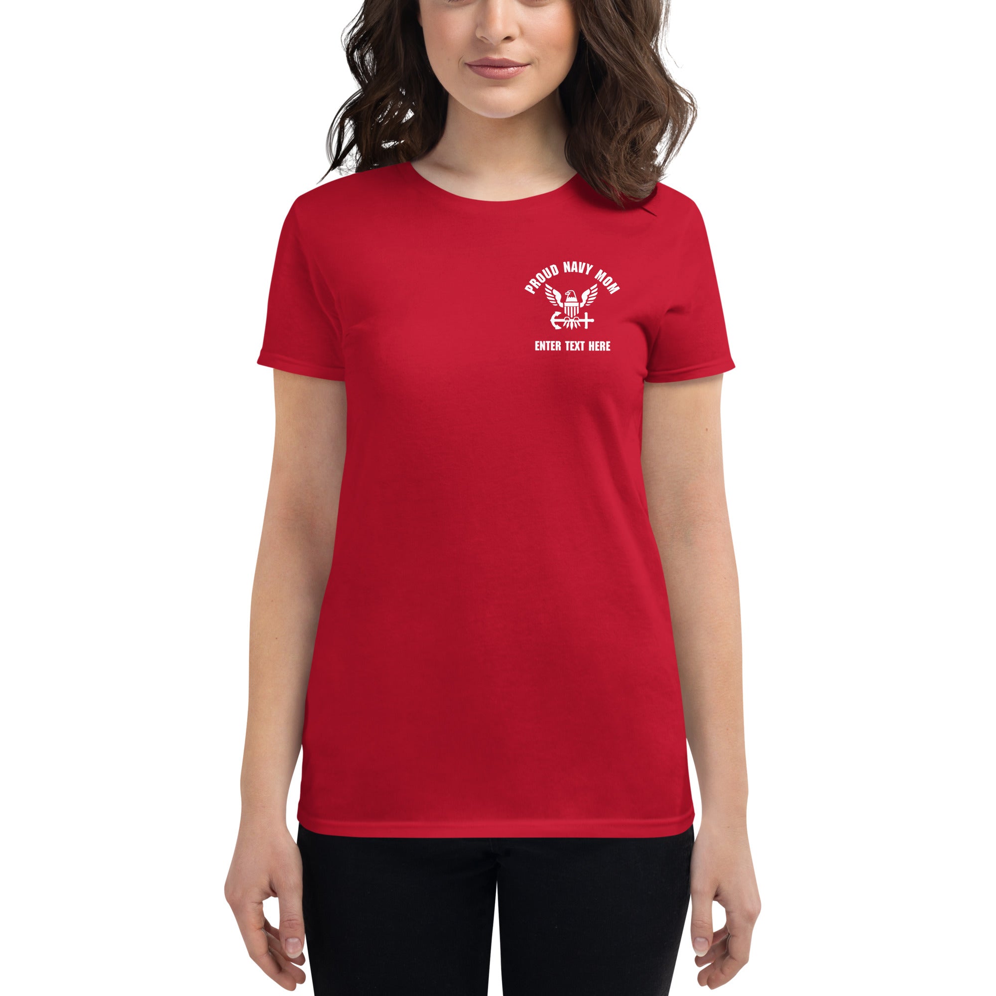 Customizable USS GEORGE H.W. BUSH Women's short sleeve t-shirt