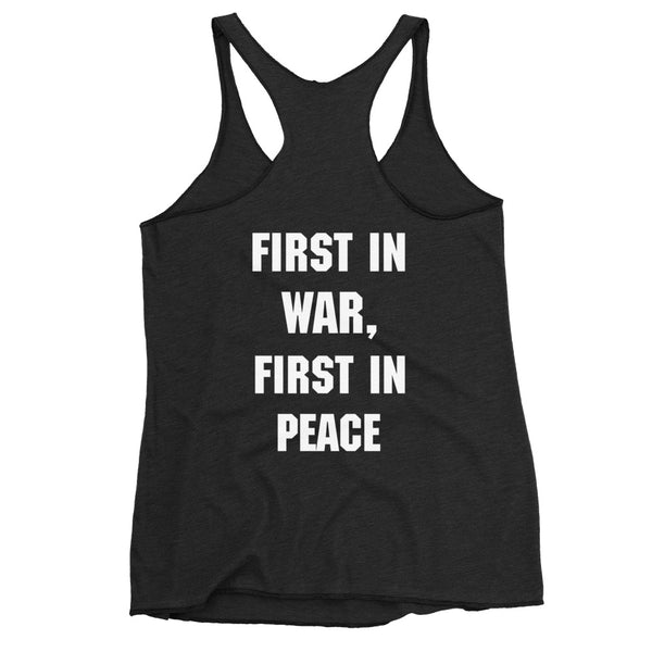 USS GEORGE WASHINGTON Women's Racerback Tank