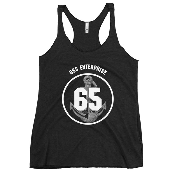 USS ENTERPRISE Women's Racerback Tank