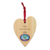 USS RONALD REAGAN Wooden Ornaments